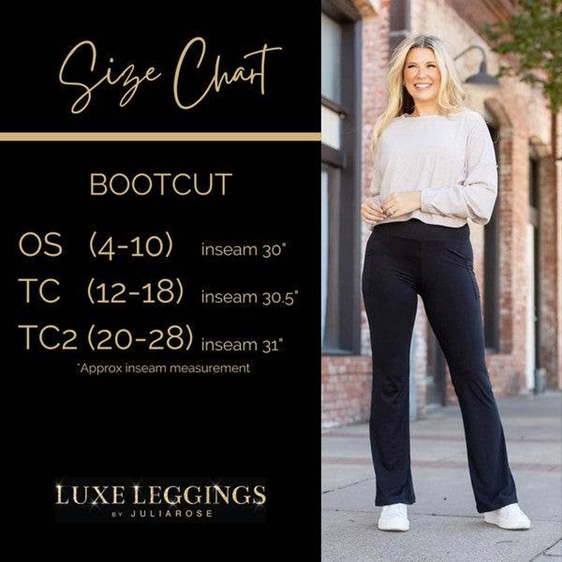 Cassie Everyday Bootcut Leggings – Charcoal